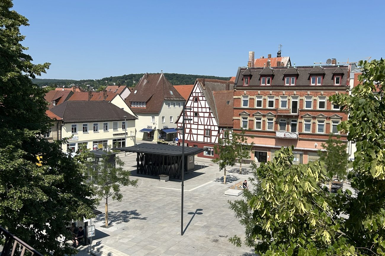 Rezeption der Praxis am Paradeplatz 6 in Forchheim