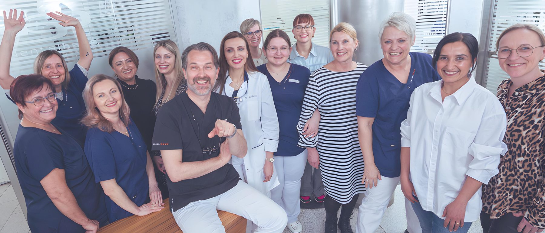 Das Team des Dentalhaus, Gruppenbild